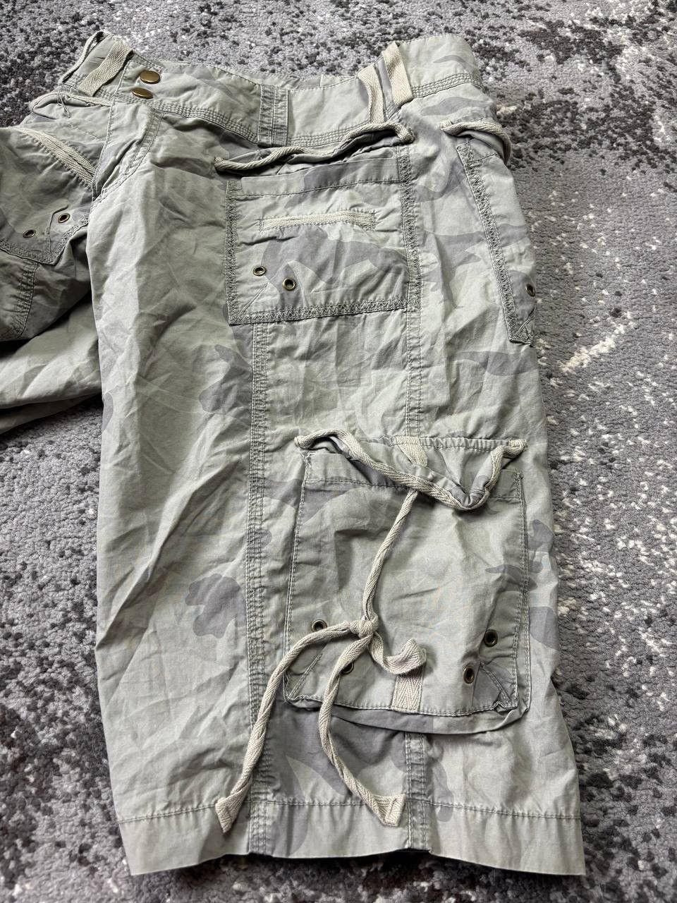 Vintage Vintage Y2K New Look Carti Syle Cargo Military Shorts Size US 33 - 5 Thumbnail