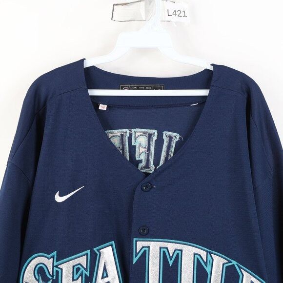 Nike Nike Ken Griffey Jr Seattle Mariners Baseball Jersey 3XL Size US XXL / EU 58 / 5 - 2 Thumbnail