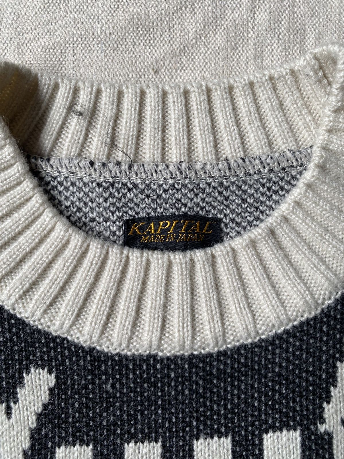 Kapital Kountry Kapital Kountry News 8G Knit Sweater Size US M / EU 48-50 / 2 - 5 Thumbnail