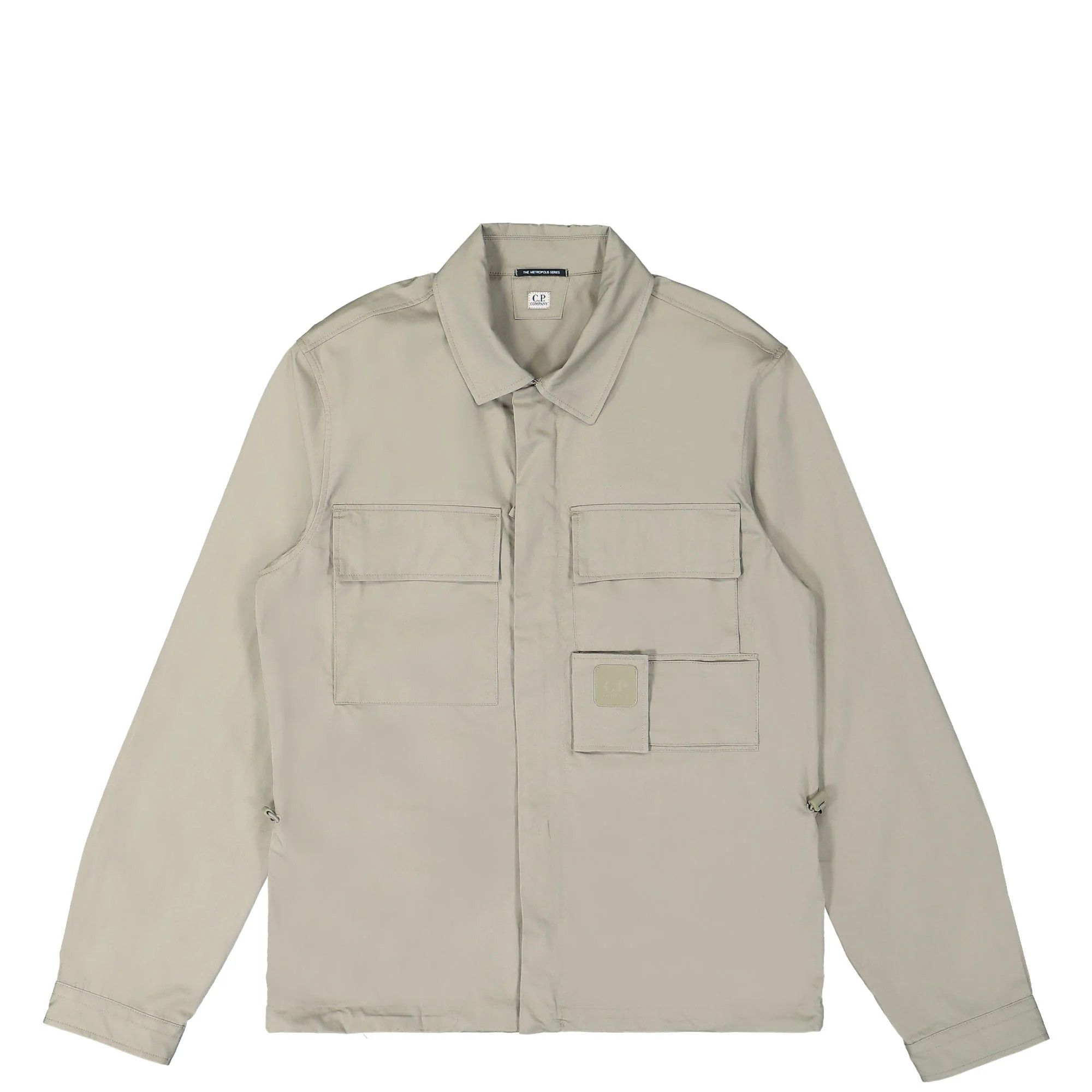 C.P. Company o1y1224 Solid Color Shirt in Light Grey Size US L / EU 52-54 / 3 - 1 Thumbnail