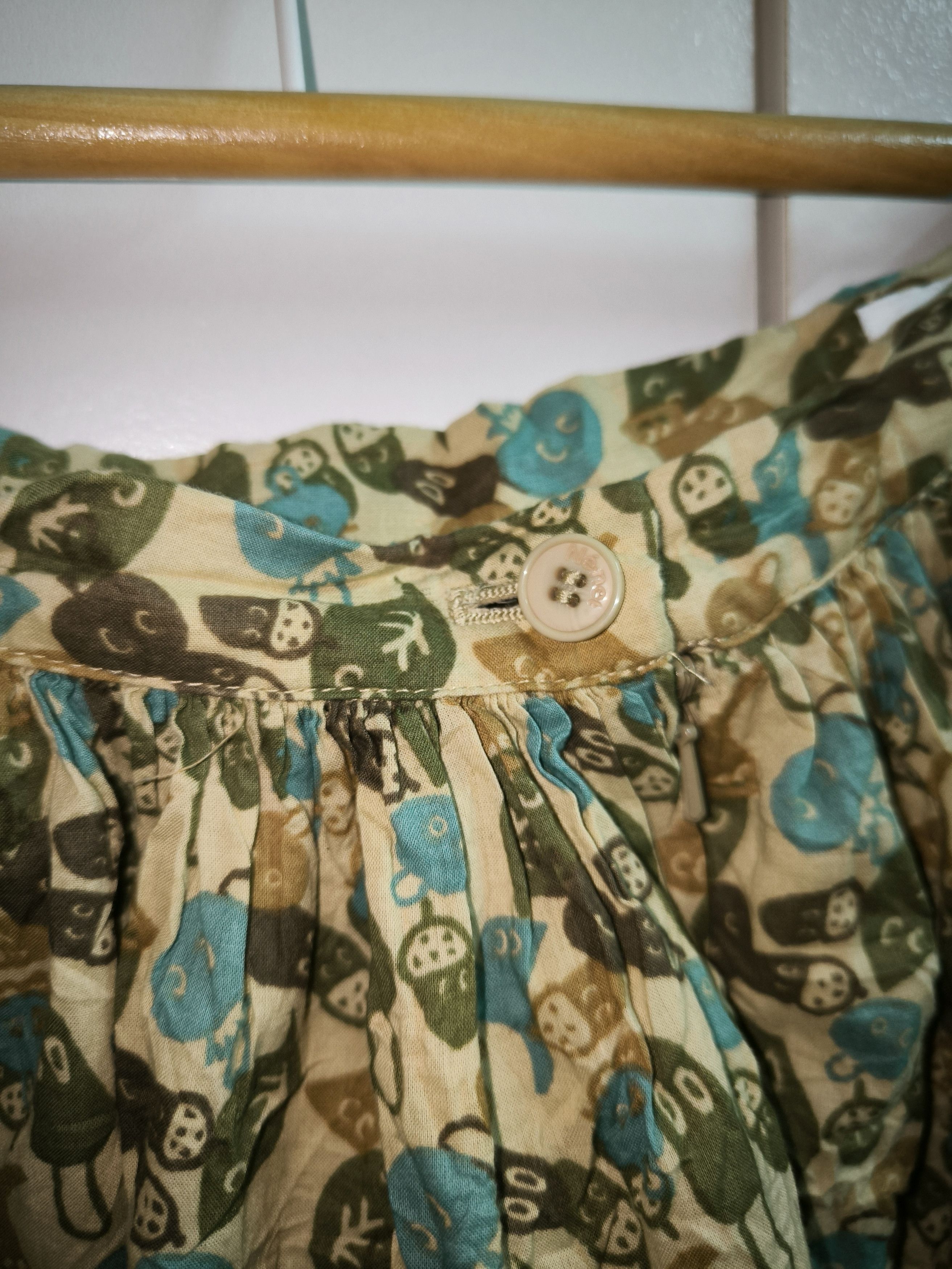Issey Miyake × Japanese Brand × Ne-Net All Over Print Skirt Size 29" - 6 Thumbnail