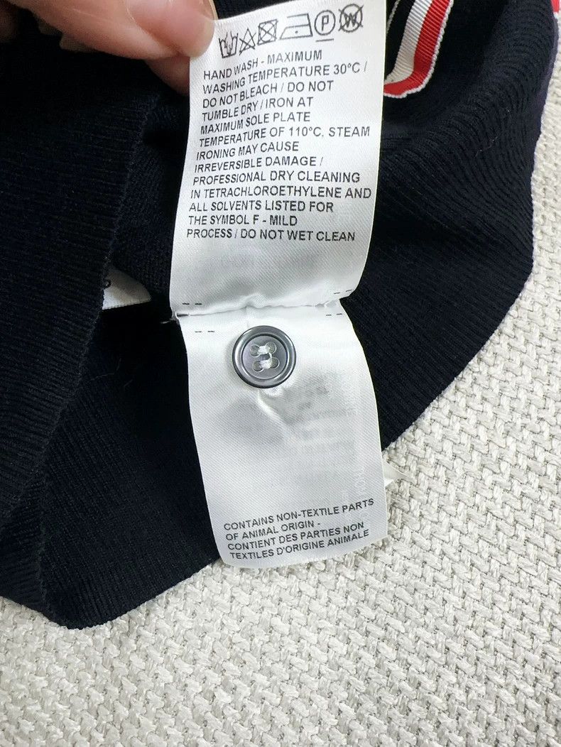 Thom Browne Thom browne Classic black short-sleeved knitted short-sleev Size XS / US 0-2 / IT 36-38 - 5 Thumbnail
