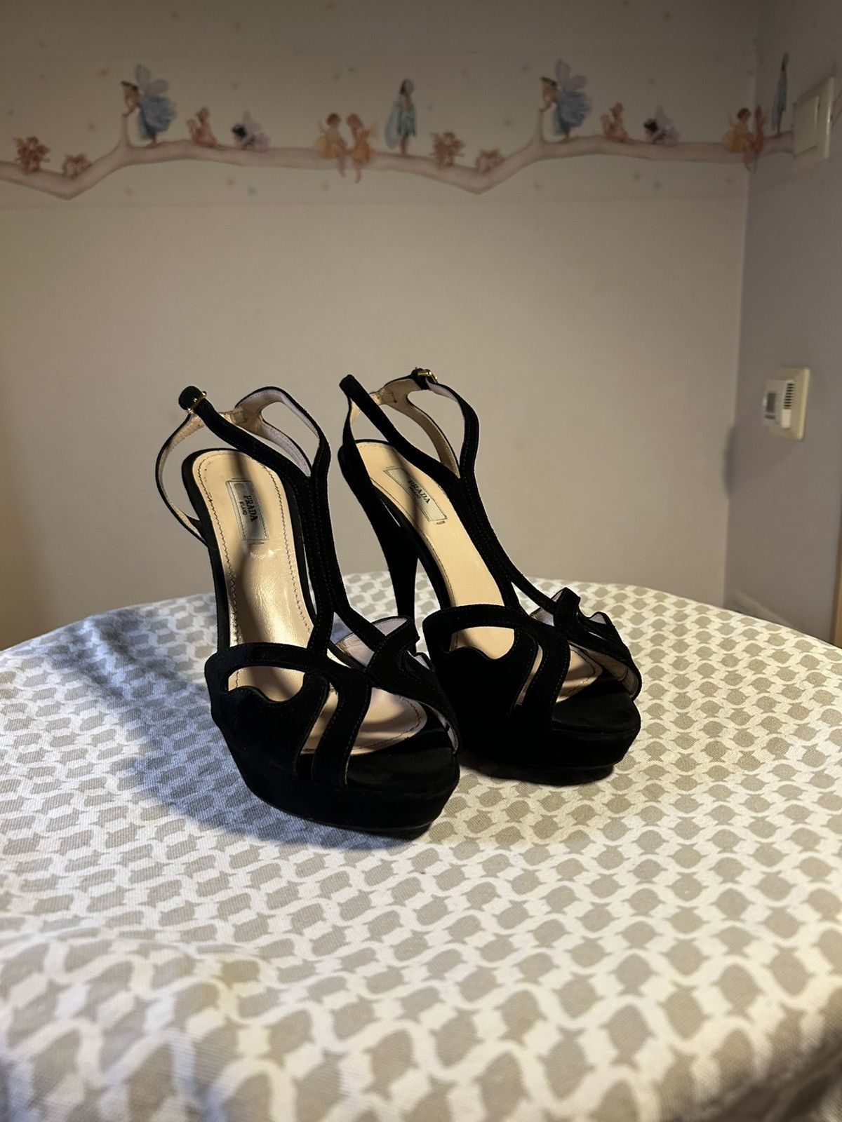 Prada Early 2000s archive goatskin prada heels Size US 8.5 / IT 38.5 - 1 Thumbnail