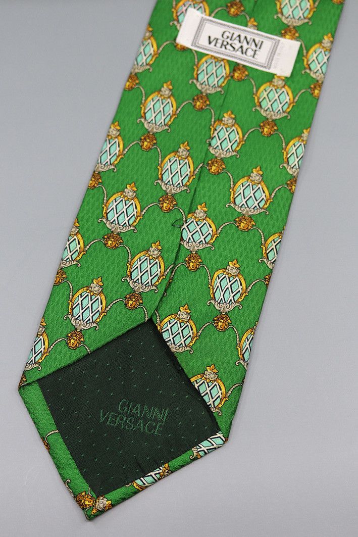Versace Gianni Versace Vintage Silk Tie Size ONE SIZE - 2 Thumbnail