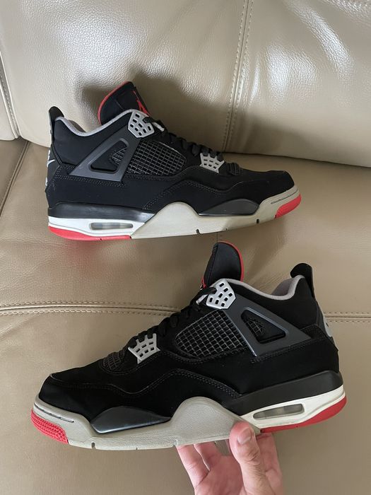 Nike Air Jordan 4 Retro OG 'Bred' 2019 | Grailed