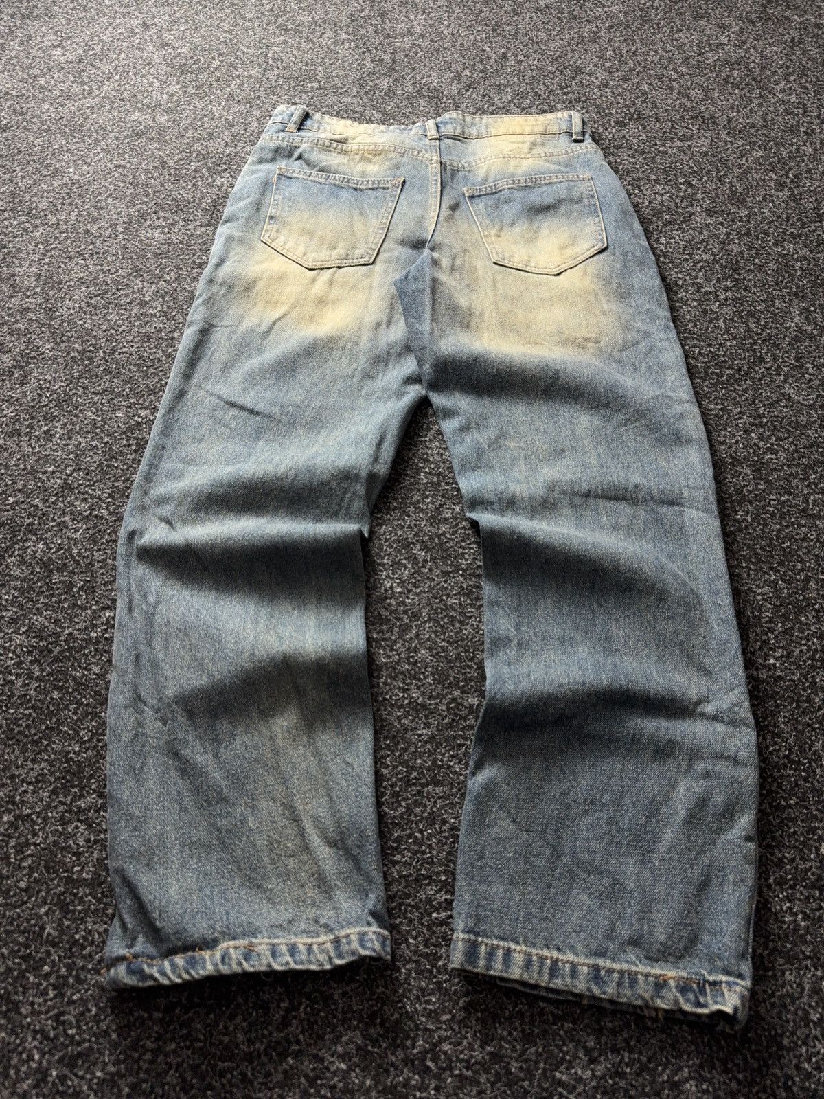 Japanese Brand Japanese Avant Garde Punk Style Distressed Panel Denim Jeans Size US 30 / EU 46 - 10 Thumbnail