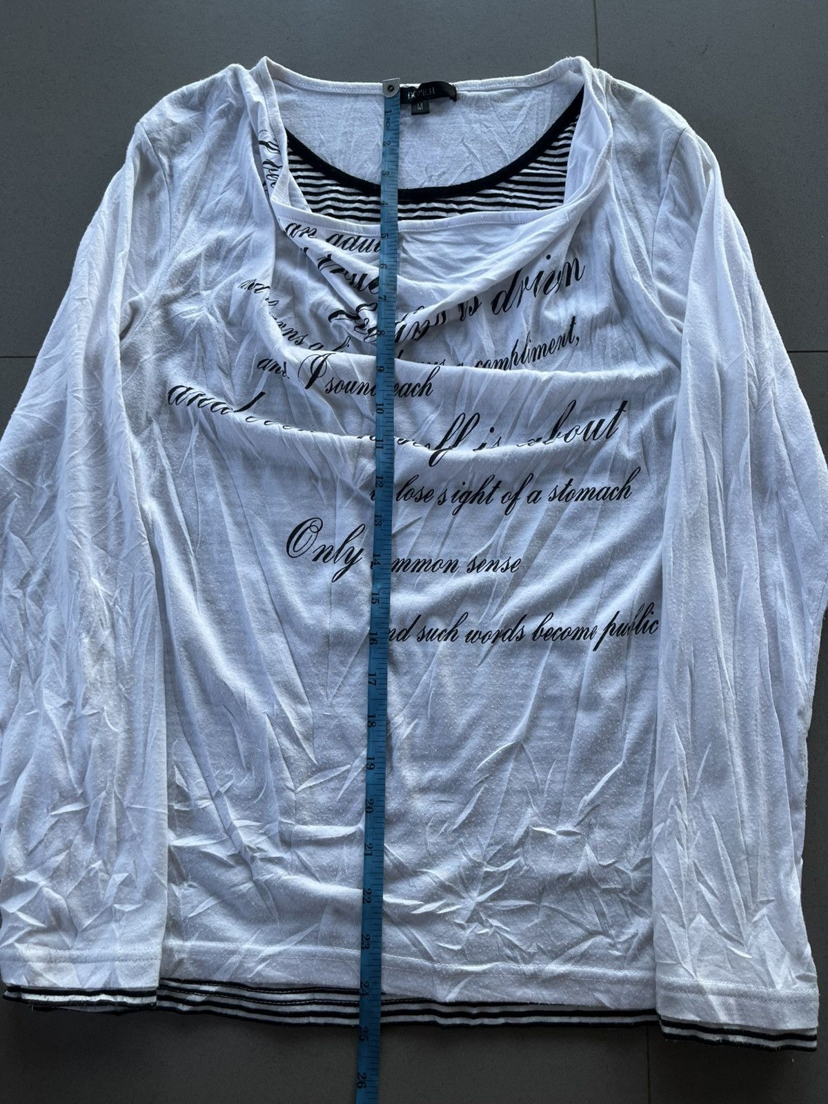 14th Addiction JAPANESE DOPEH POEM DOUBLE LAYER GOTHIC SEDITIONARIES PUNK Size US M / EU 48-50 / 2 - 12 Thumbnail