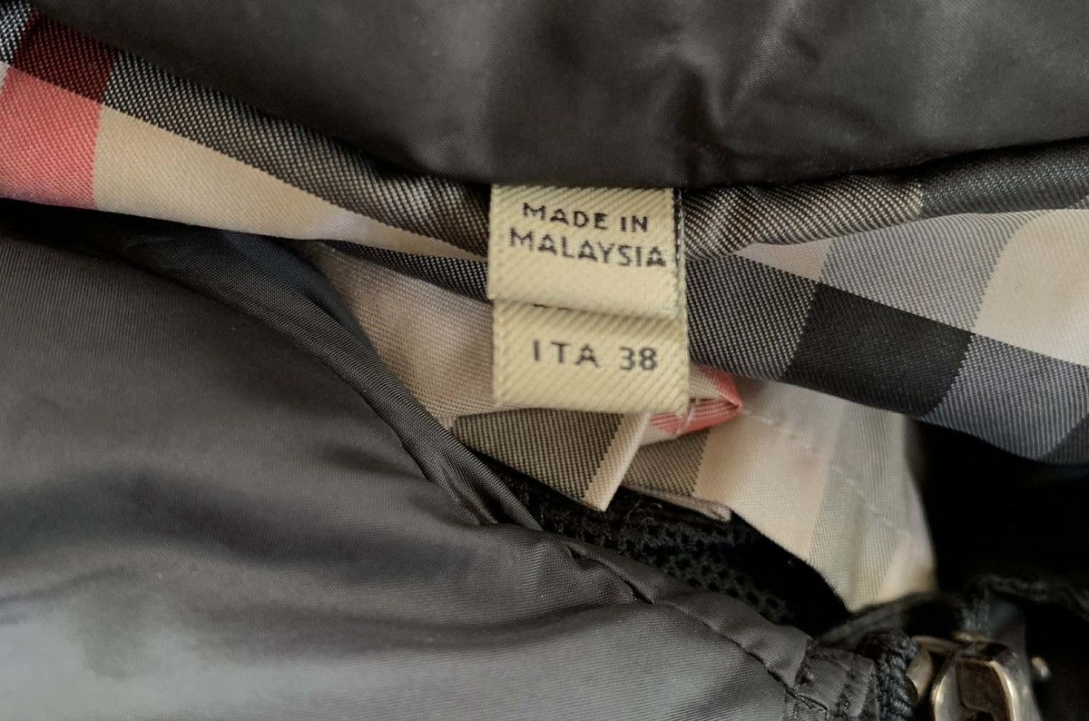 Burberry Burberry Nylon Utility Jacket (Black) Size M / US 6-8 / IT 42-44 - 5 Thumbnail