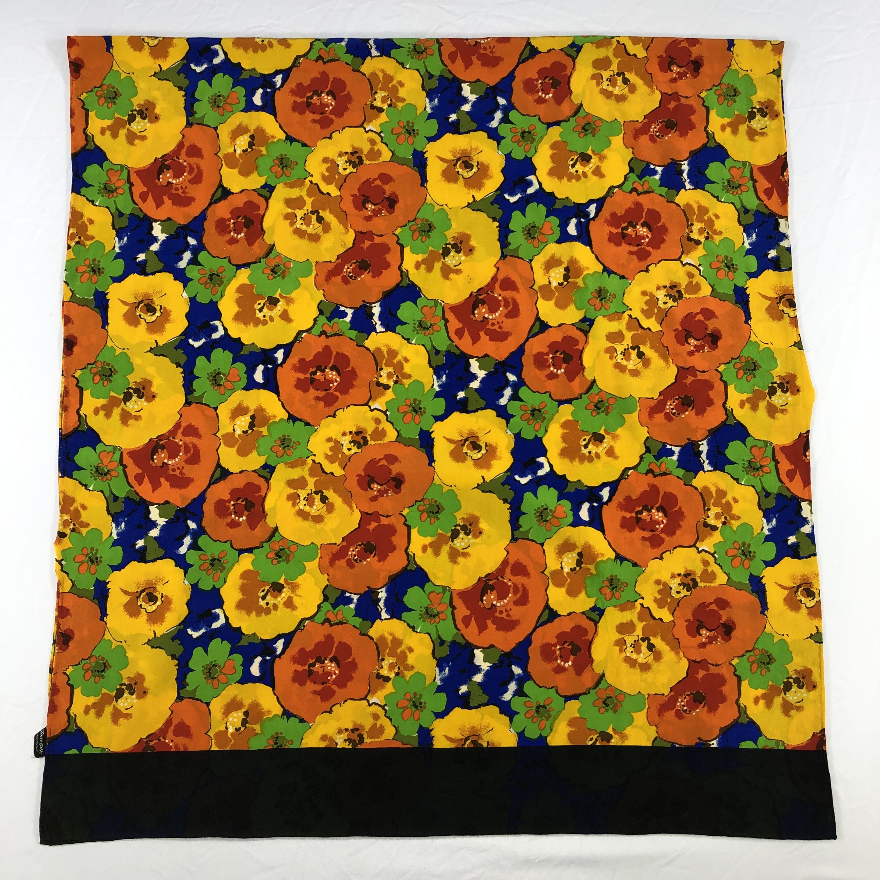 Vintage Vintage Silk Scarf Size ONE SIZE - 3 Thumbnail