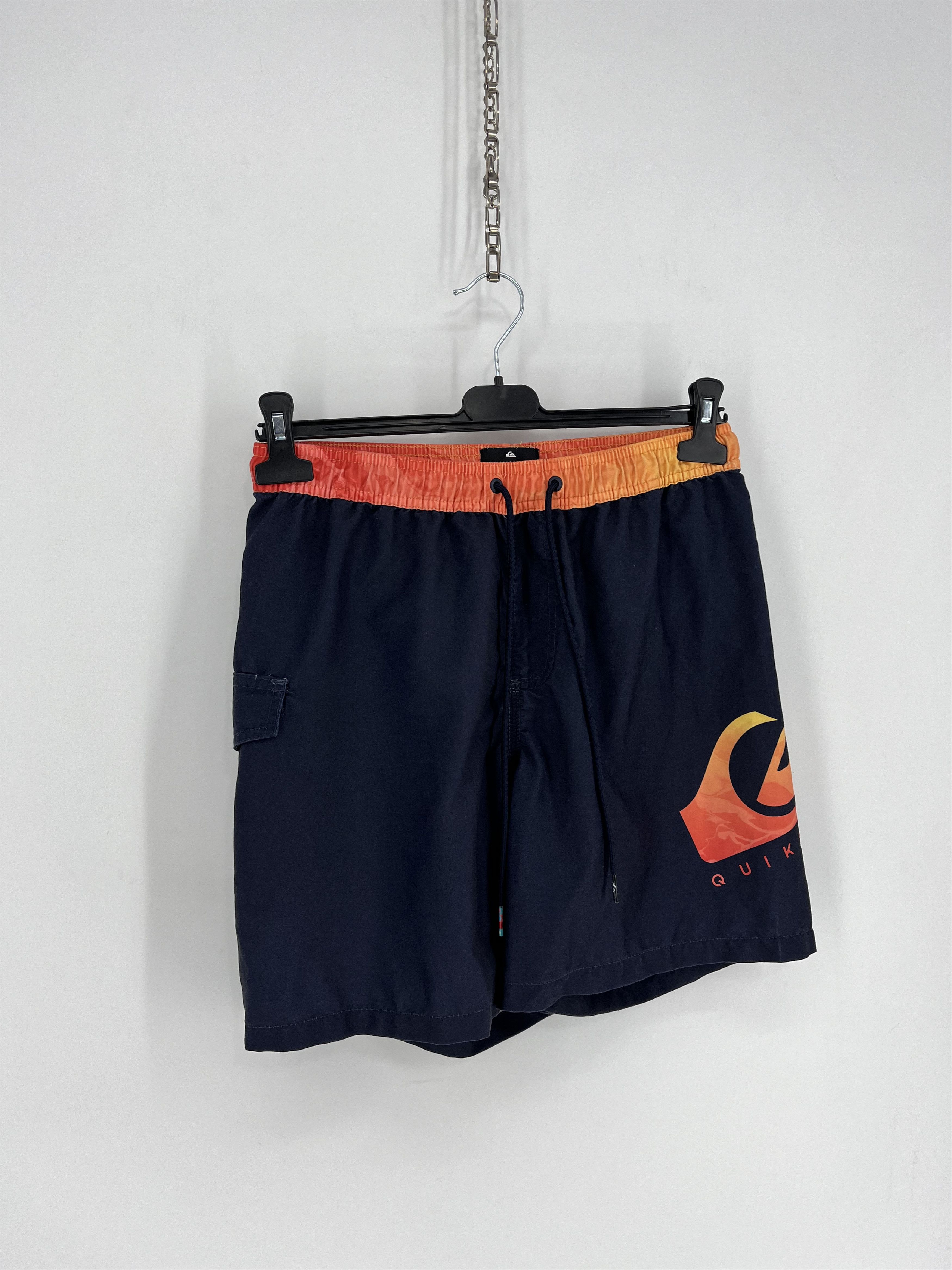 Quiksilver × Vintage Vintage Quiksilver Shorts Big Logo Y2K Style 90s Surfing Size US 30 / EU 46 - 2 Thumbnail