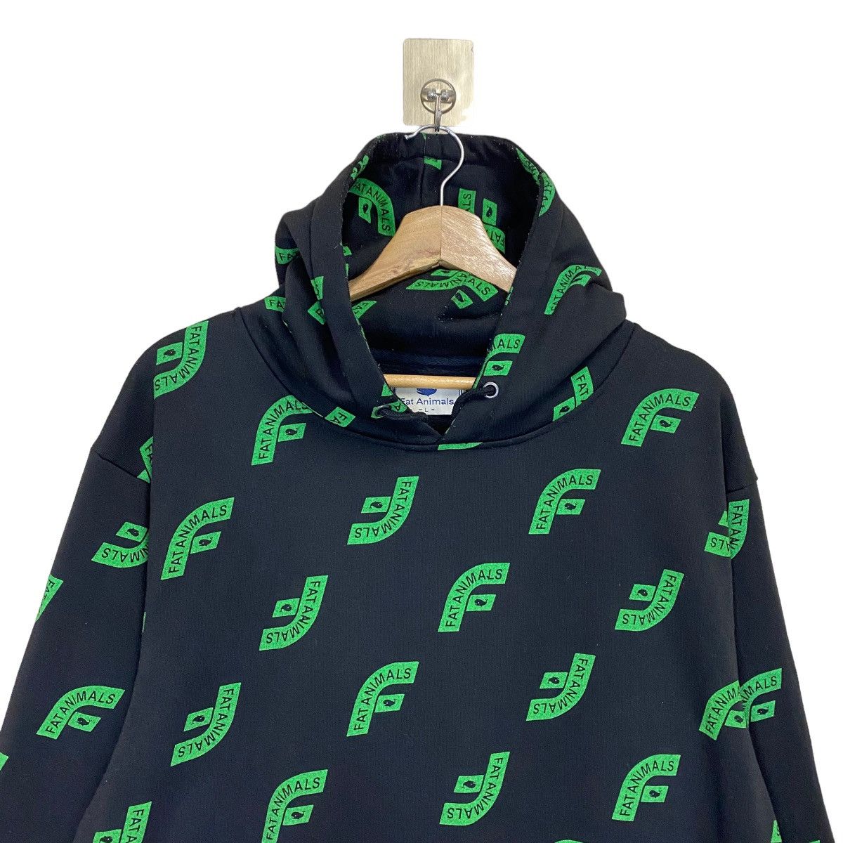 Japanese Brand Fat Animal Monogram Pullover Hoodie Size M Size US L / EU 52-54 / 3 - 4 Thumbnail