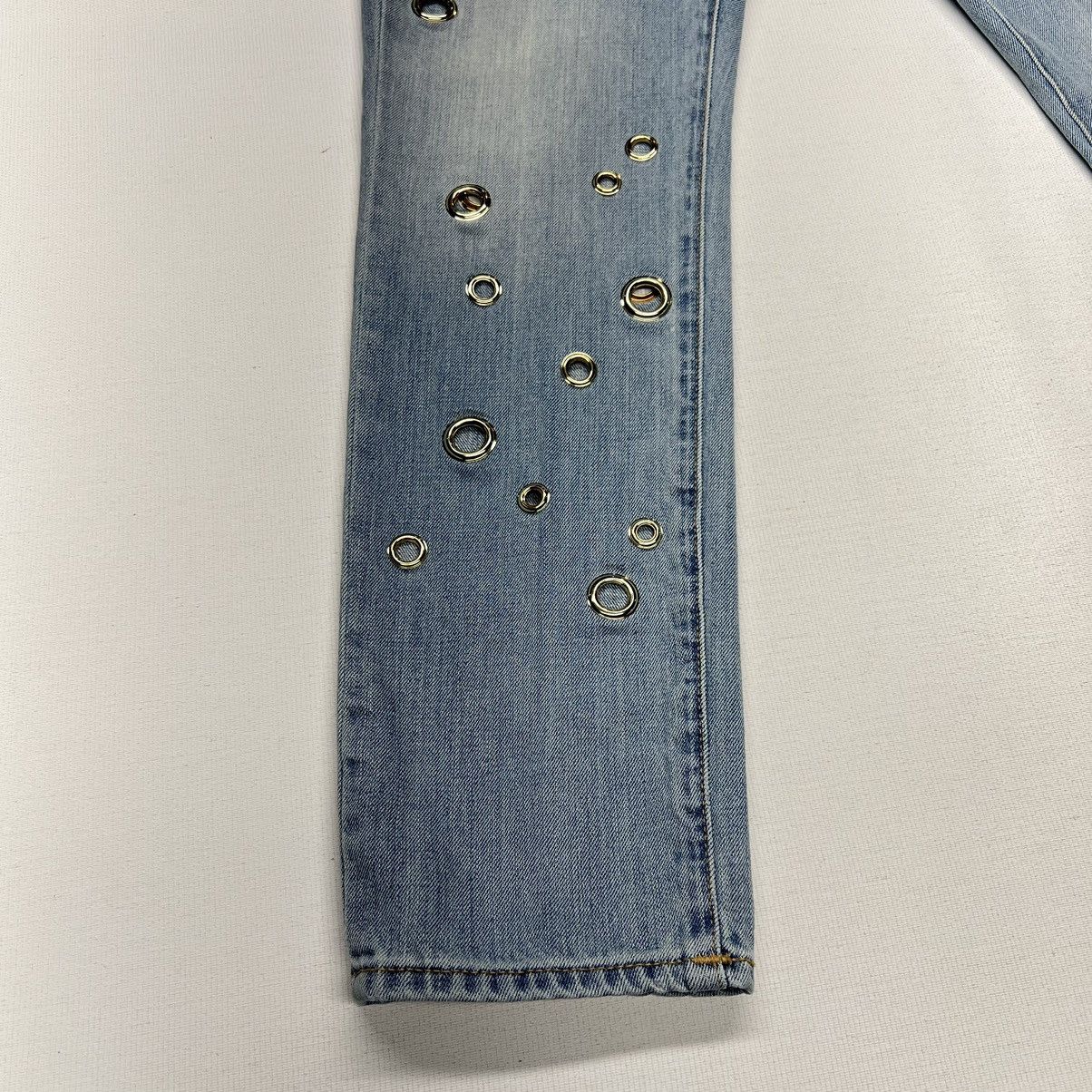 True Religion True Religion Jeans Blue Cameron Slim Boyfriend Grommet Size 27" / US 4 / IT 40 - 3 Thumbnail