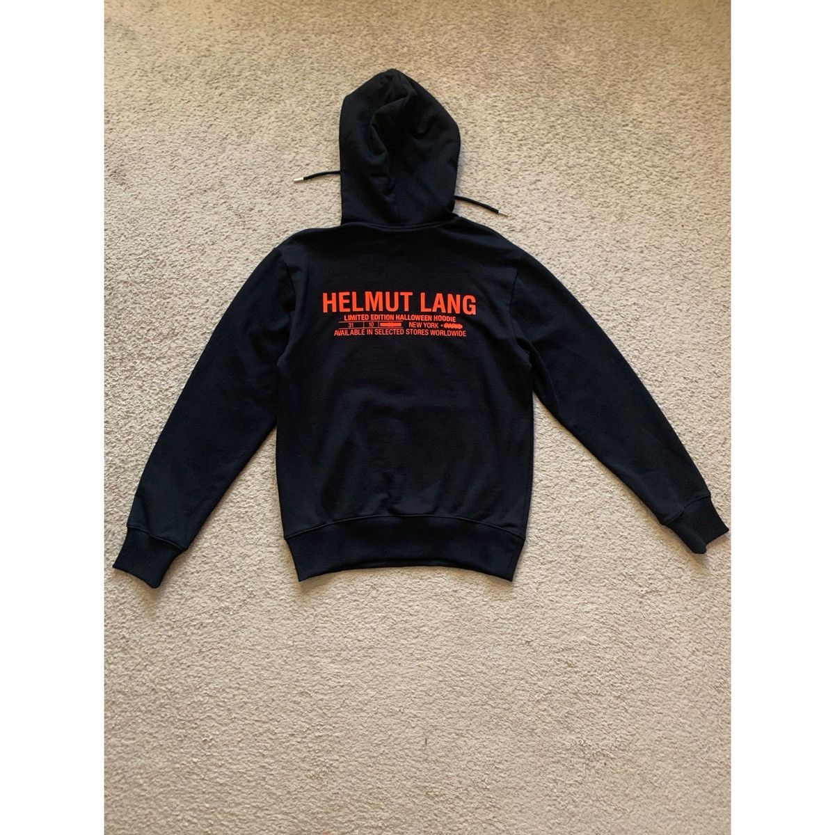 Helmut Lang HELMUT LANG LIMITED EDITION HALLOWEEN HOODIE Size US S / EU 44-46 / 1 - 9 Thumbnail