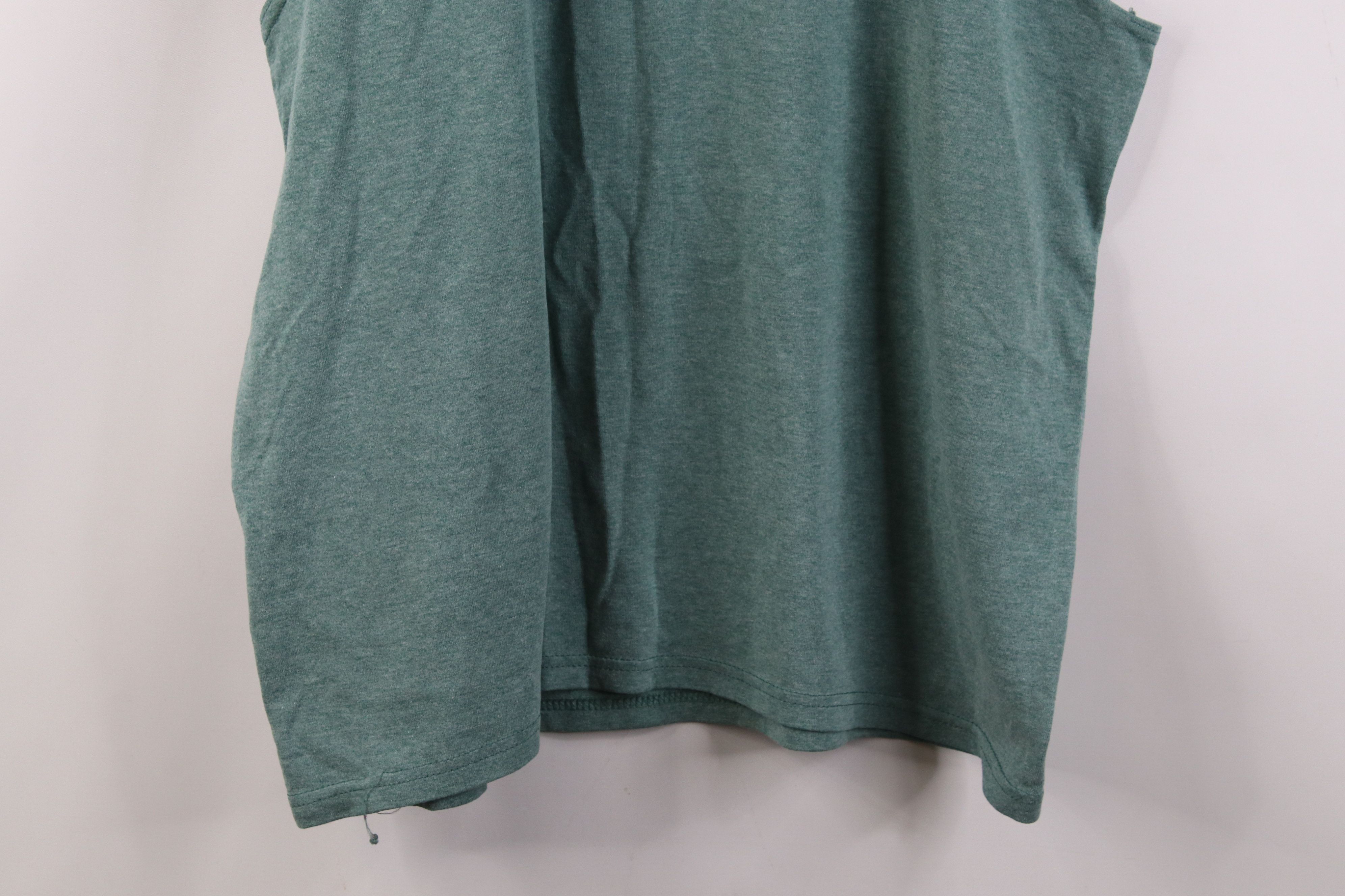 Vintage Vintage 90s Streetwear Tank Top T-Shirt Heather Green USA Size US XL / EU 56 / 4 - 13 Thumbnail