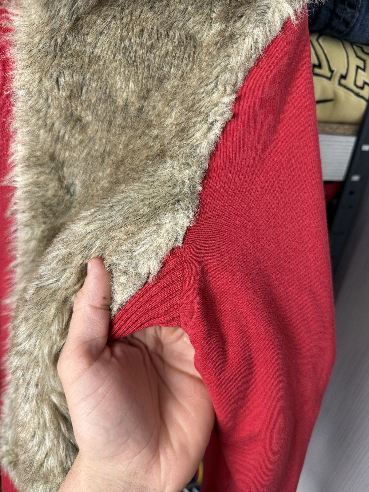 Japanese Brand QUILTED FUR LINER REVERSIBLE JACKET AOZORA JAPAN HEAVEN Size S / US 4 / IT 40 - 8 Thumbnail