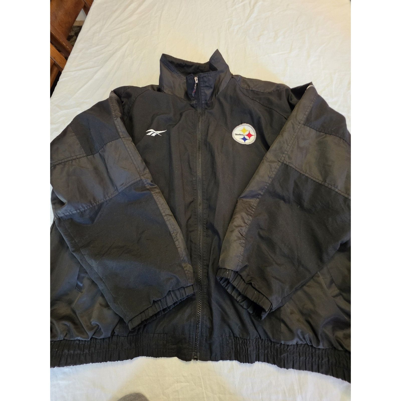 Reebok Pittsburgh Steelers Pro Line Reebok Men's Size 2XL Zippered Size US XXL / EU 58 / 5 - 1 Thumbnail
