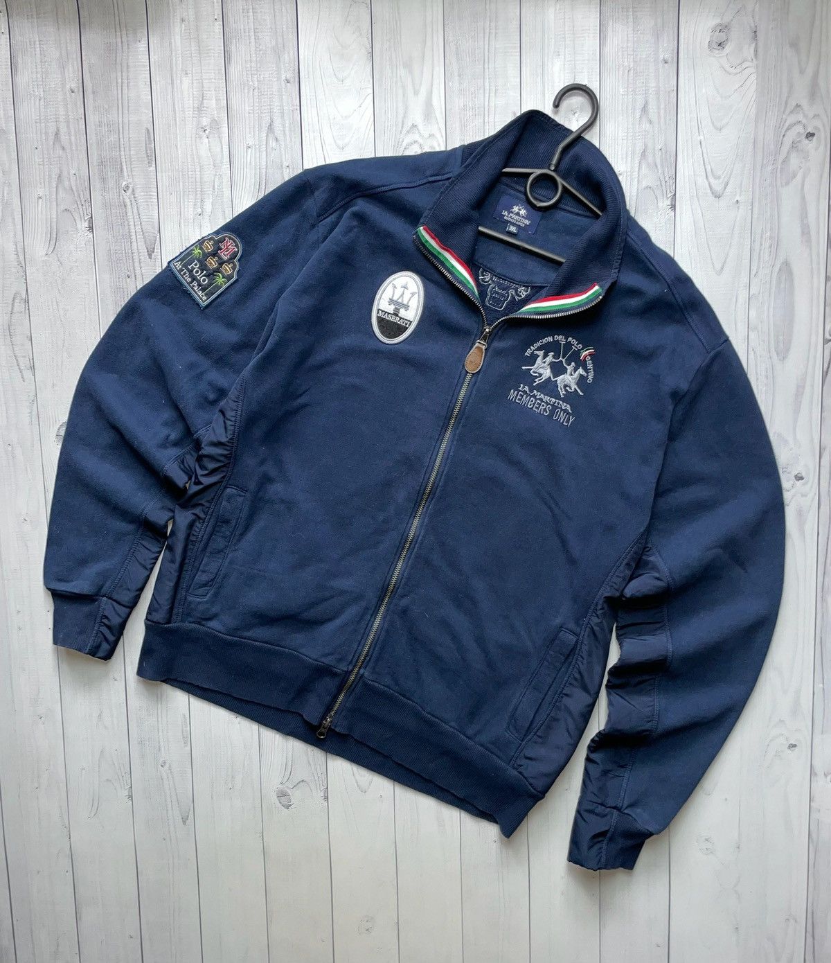 La Martina × Maserati × Vintage Vintage L A Martina x Maserati racing bomber jacket size XXL Size US XXL / EU 58 / 5 - 1 Thumbnail
