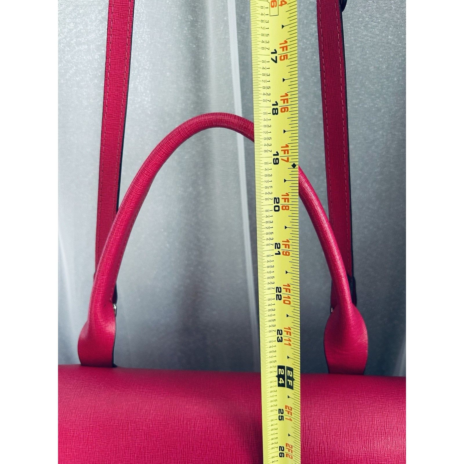Gianni Chiarini NWT Gianni Chiarini Dua Handbag Hot Pink Bag Italy Metallic Size ONE SIZE - 15 Thumbnail