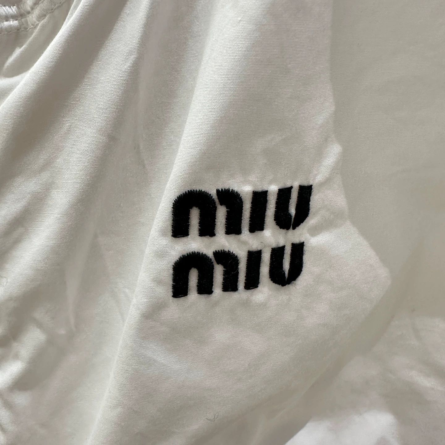 Miu Miu MIU MIU may717 Logo Sleeveless Zip Tank Top 36 Size XS / US 0-2 / IT 36-38 - 6 Thumbnail