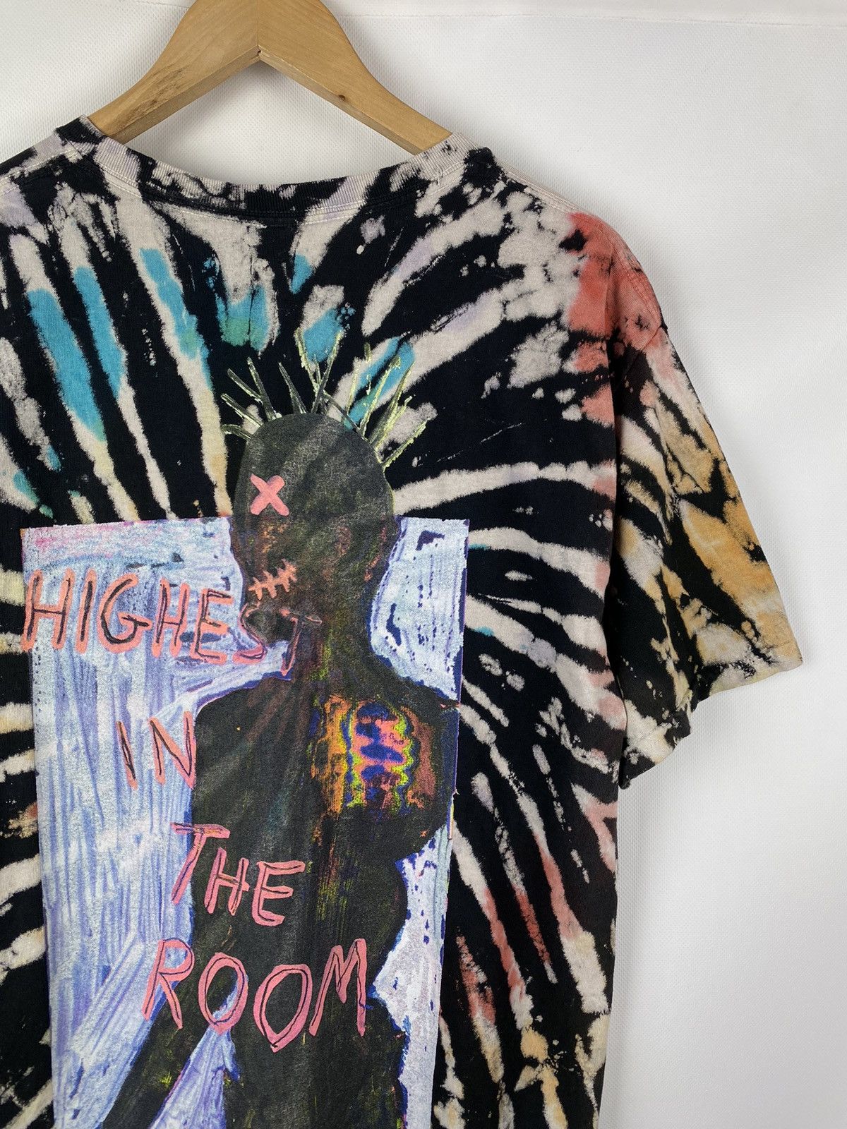 Travis Scott Cactus Jack Travis Scott Highest In The Room 2019 T Shirt Size US L / EU 52-54 / 3 - 15 Thumbnail