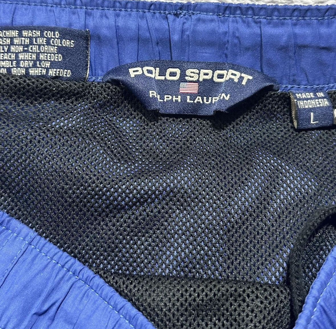 Polo Ralph Lauren Vintage Polo Sport Ralph Lauren Swim Shorts Size US 34 / EU 50 - 4 Thumbnail