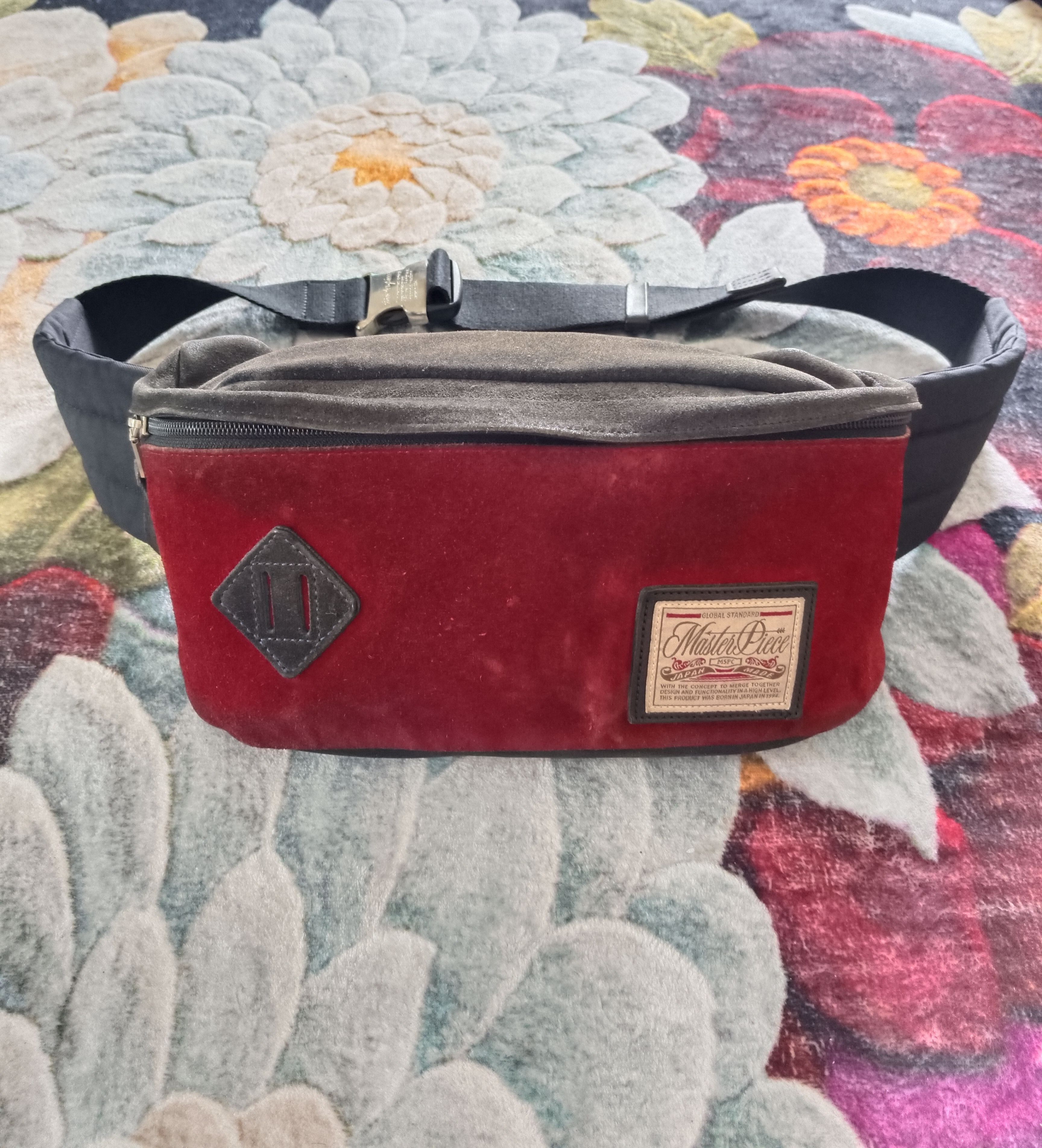 Leather × MasterPiece TRENDING🔥MASTERPIECE SUEDE LEATHER CROSSBODY Size ONE SIZE - 2 Thumbnail
