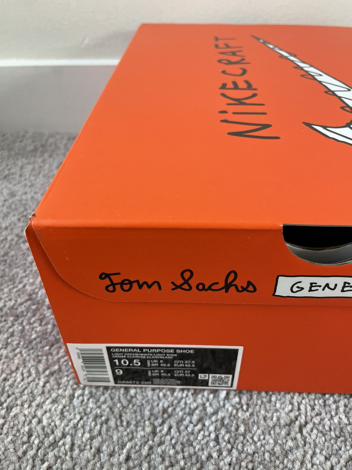 Nike × Tom Sachs Nike Toms Sachs General Purpose Shoe Size US 9 / EU 42 - 9 Thumbnail