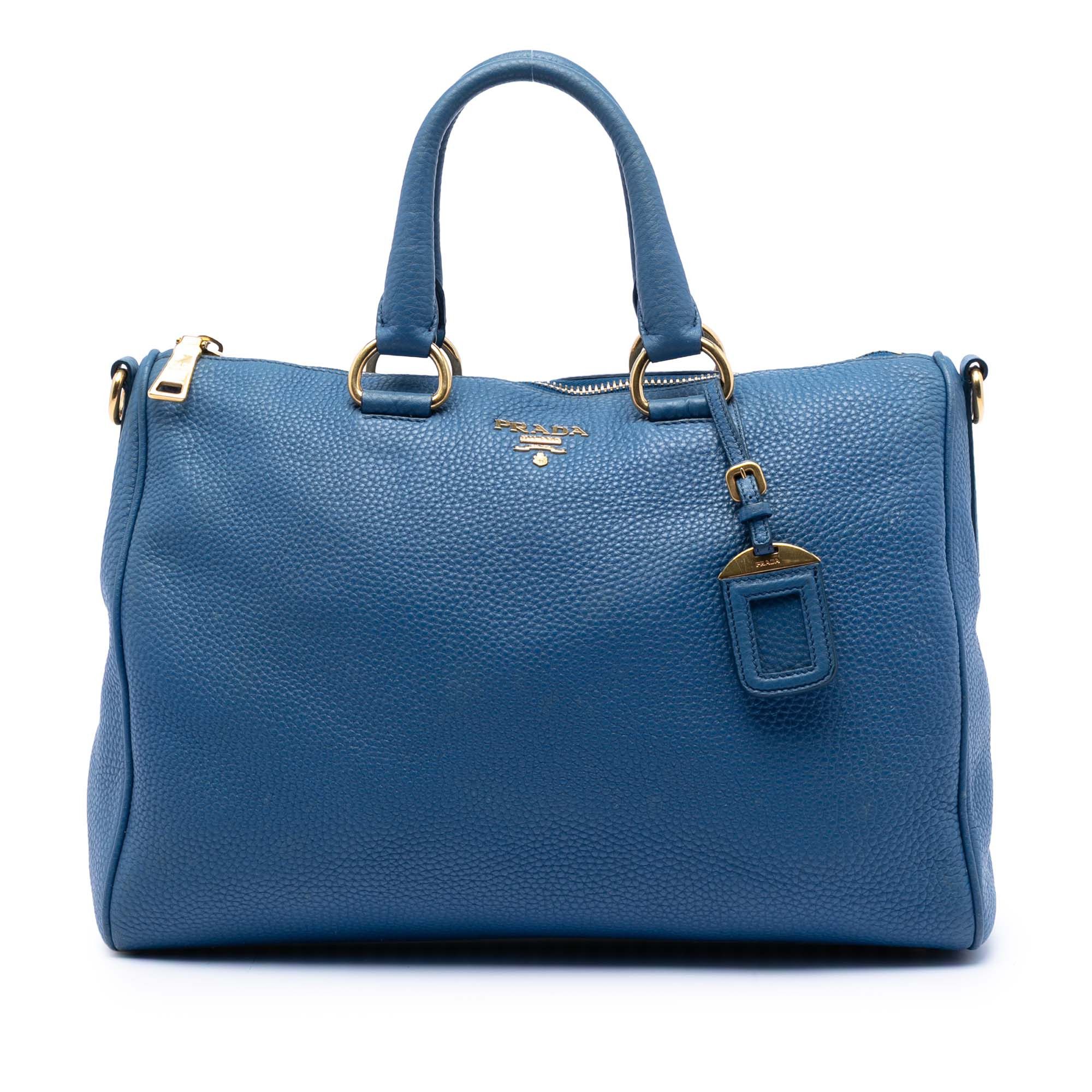 Vitello Daino Zip Top Satchel