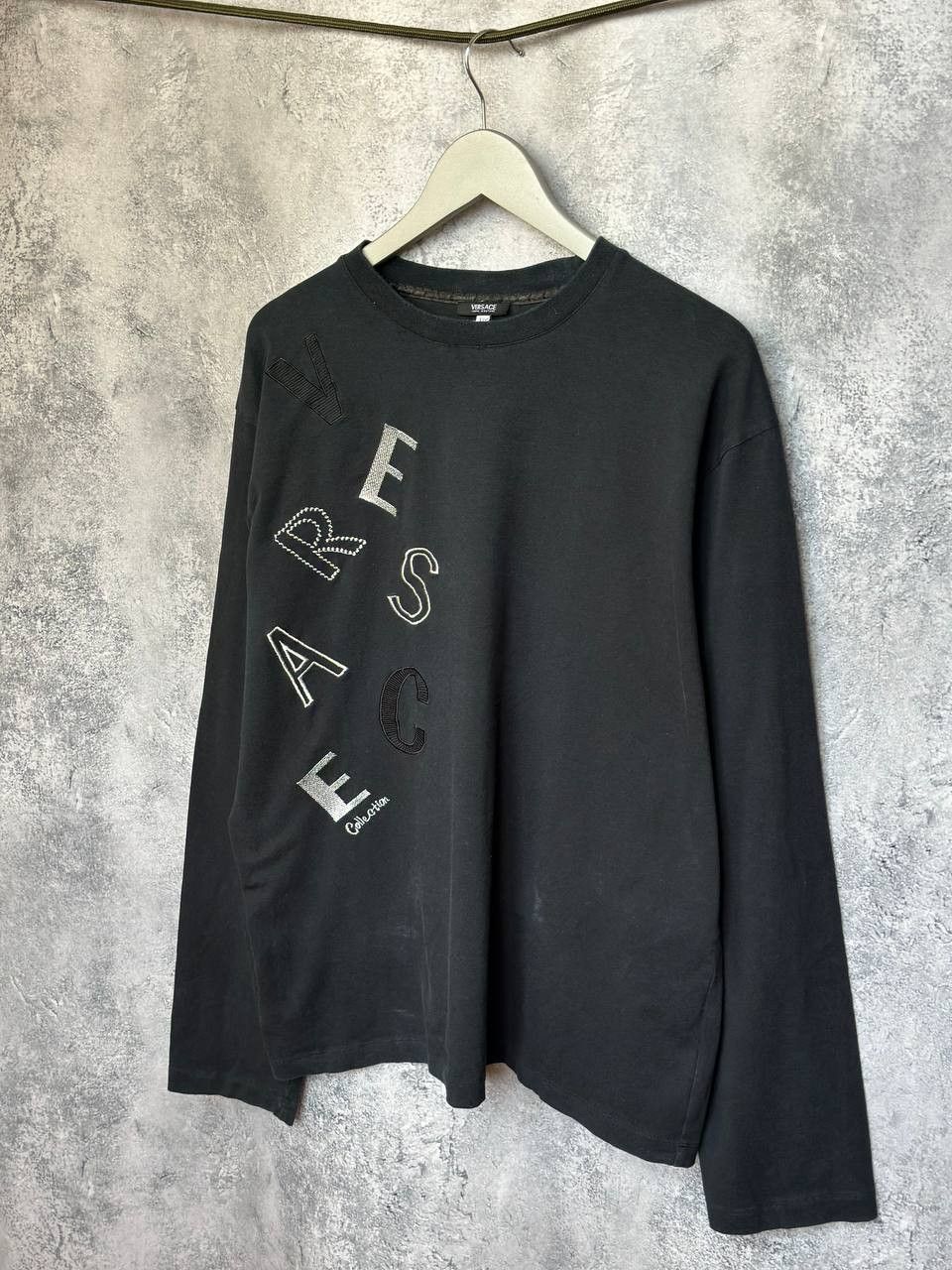 Versace Jeans Couture Versace Jeans Couture Vintage Y2K LS Sweatshirt Logo Size US XL / EU 56 / 4 - 1 Thumbnail