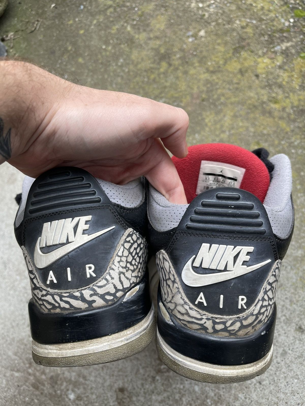 Jordan Brand Jordan 3 black cement Size US 9.5 / EU 42-43 - 5 Thumbnail