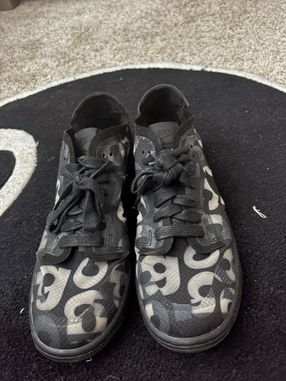 Comme des Garcons Comme des garcons monogram dunk low Size US 9.5 / EU 42-43 - 2 Thumbnail