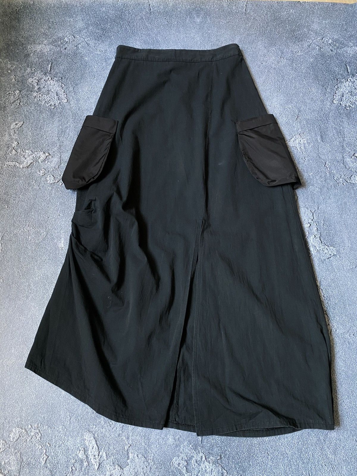 Hysteric Glamour × If Six Was Nine × Le Grande Bleu (L.G.B.) VNTG cargo pocket maxi skirt type Rick Owens junya Watanabe Size 28" / US 6 / IT 42 - 3 Thumbnail