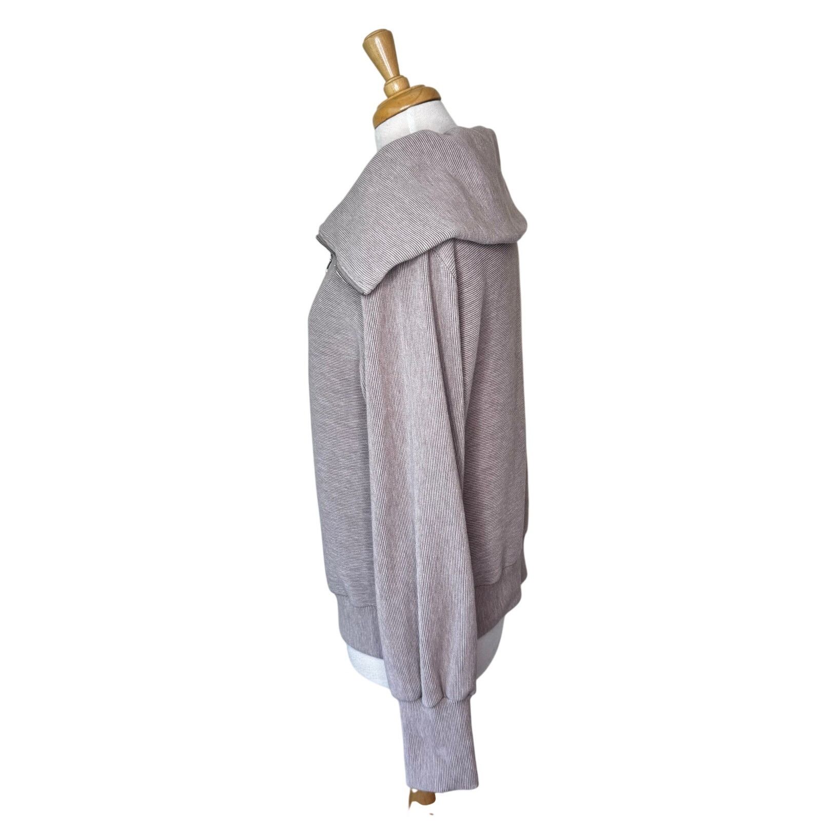 Varley VARLEY Vine Half-Zip Pullover Taupe Marl Ottomon VAR00485 Size S / US 4 / IT 40 - 4 Thumbnail