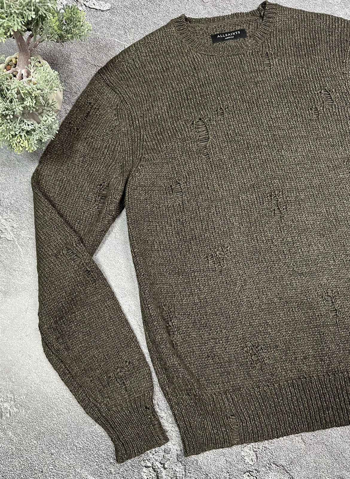 Allsaints AllSaints distressed style sweater Size US M / EU 48-50 / 2 - 8 Thumbnail