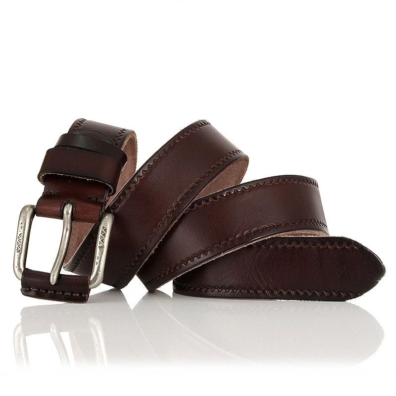 Japanese Brand × Vintage Genuine leather belt Size ONE SIZE - 2 Thumbnail