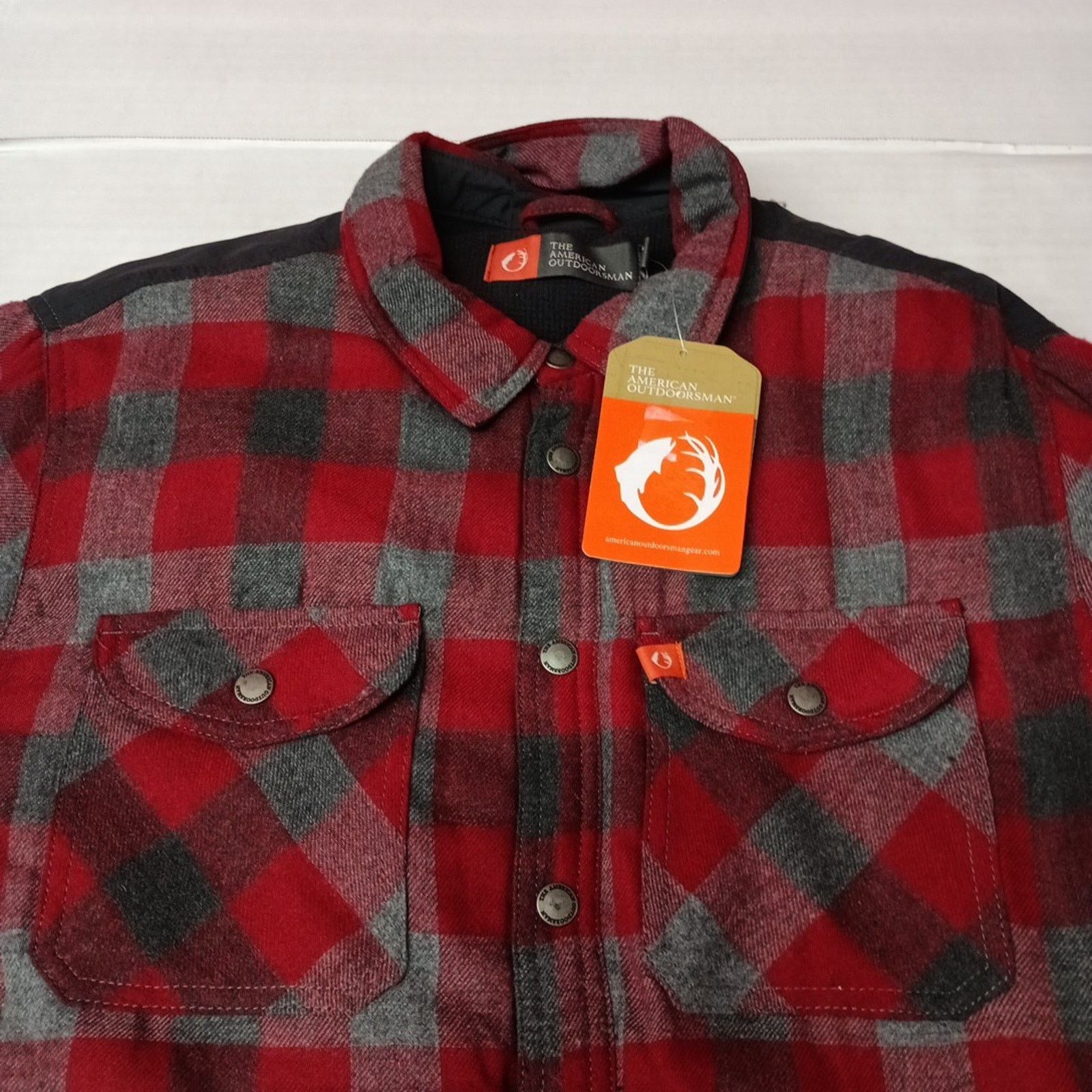 Other The American Outdoorsman Flannel Shacket Mens M Fleece Lined Size US M / EU 48-50 / 2 - 4 Thumbnail