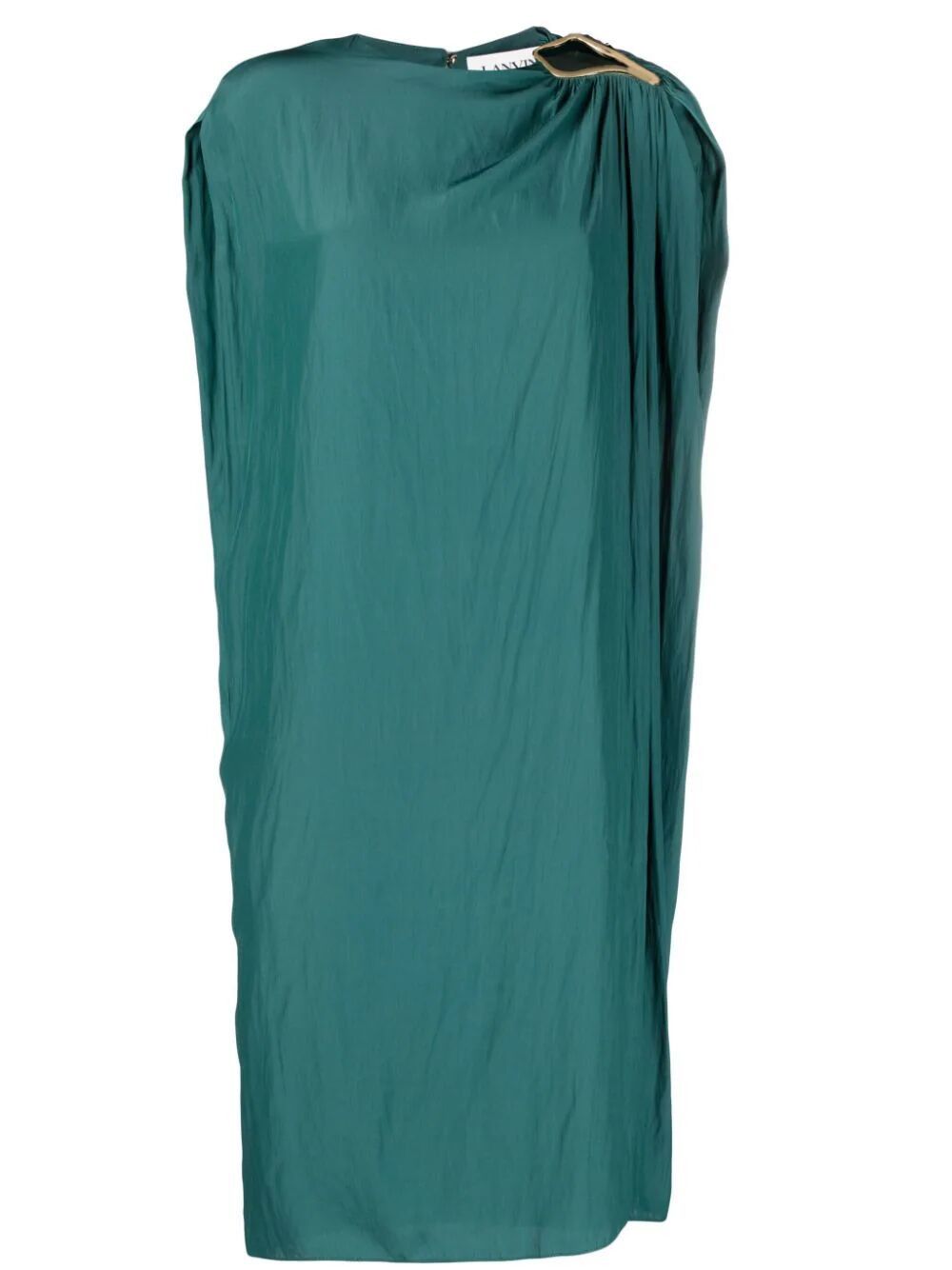ワンピース LANVIN SLEEVELESS DRAPED KNEE DRESS Lanvin SLEEVELESS DRAPED KNEE DRESS | Grailed