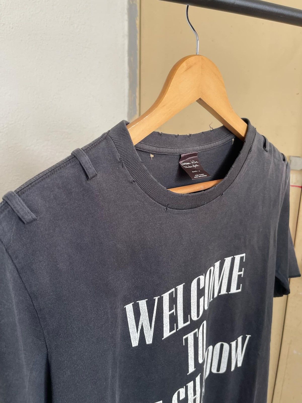 number nine welcome to the shaddow期 06ss Number (N)ine Sz 2 Number Nine 06SS Welcome to the shadow