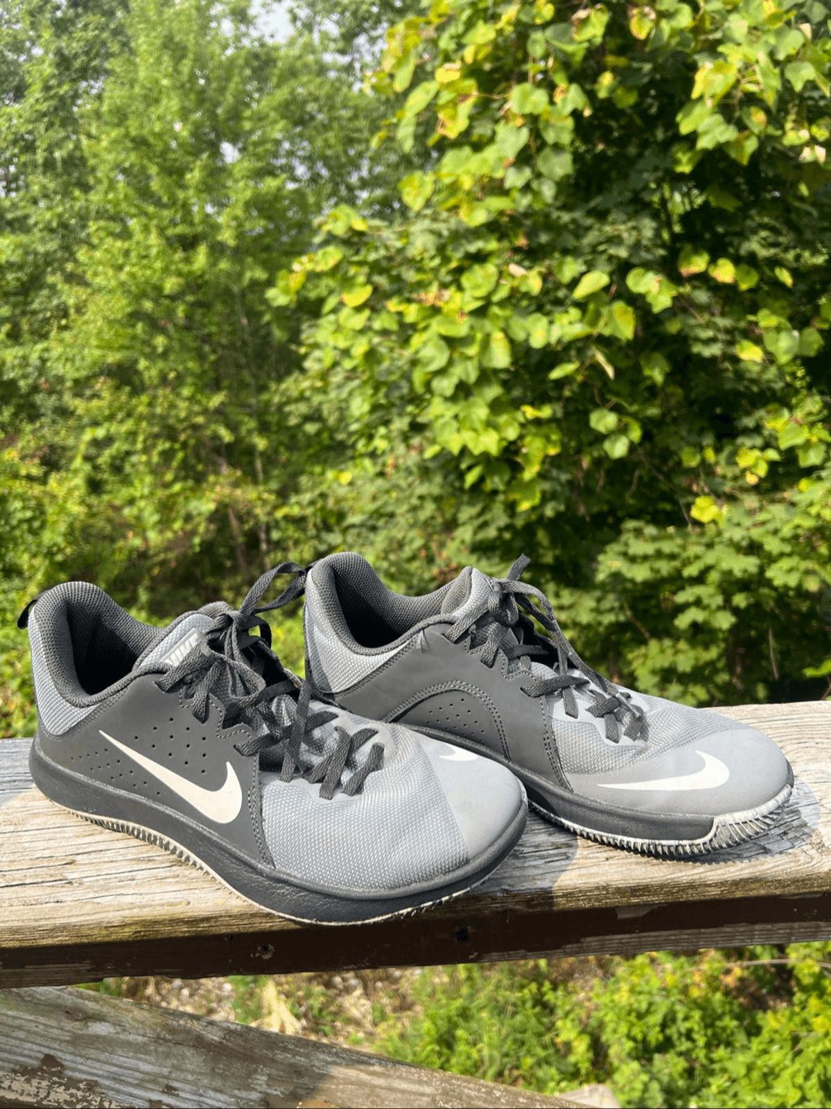 Nike Nike Fly By Low Dark Grey Mens Sz 8 908973-003 Size US 8 / EU 41 - 1 Thumbnail