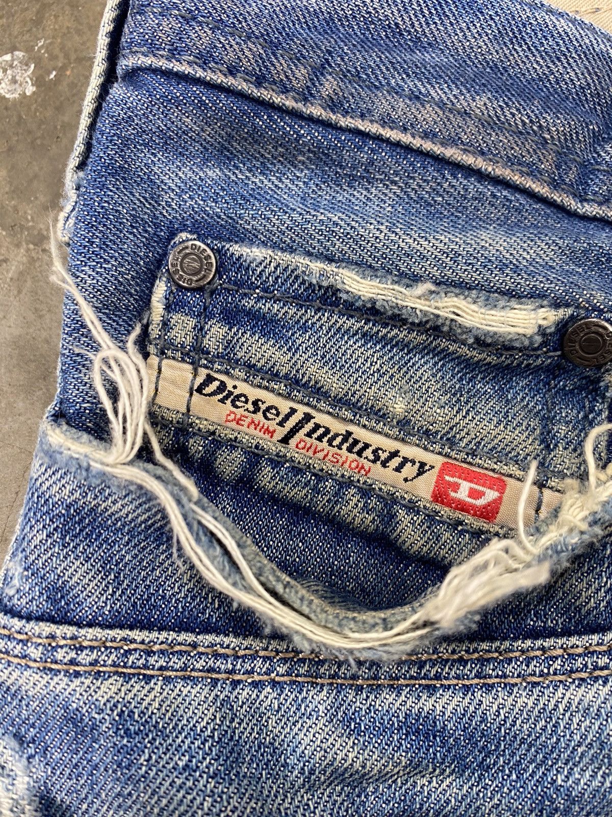 Diesel A12 Rare - Distressed Diesel Jeans Size US 32 / EU 48 - 14 Thumbnail