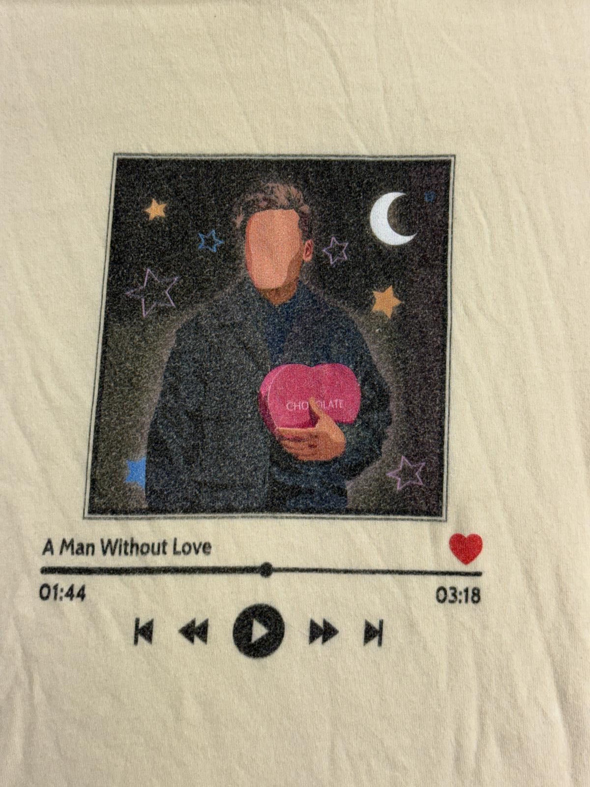Other A Man Without Love T-shirt Chocolates Youtube Video - M Size US M / EU 48-50 / 2 - 2 Thumbnail