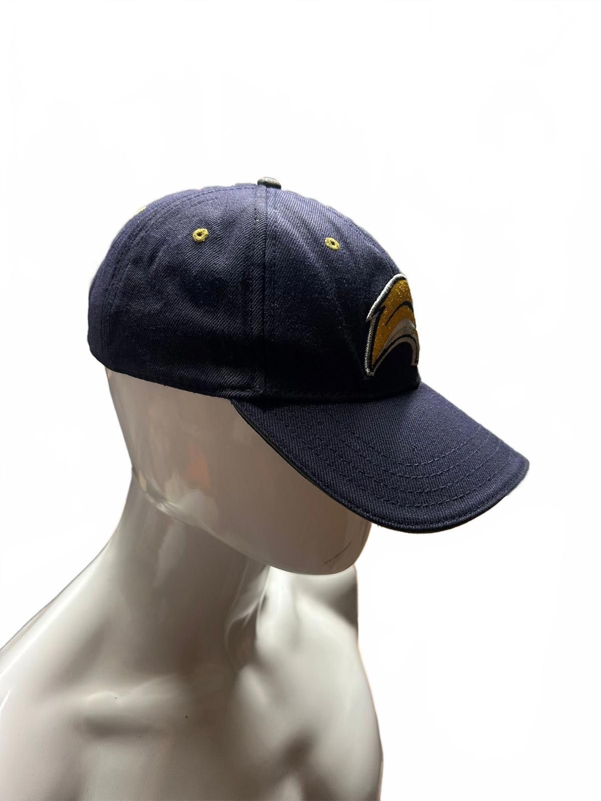 Other Navy Blue Embroidered Baseball Cap with Yellow Detailing Size ONE SIZE - 5 Thumbnail