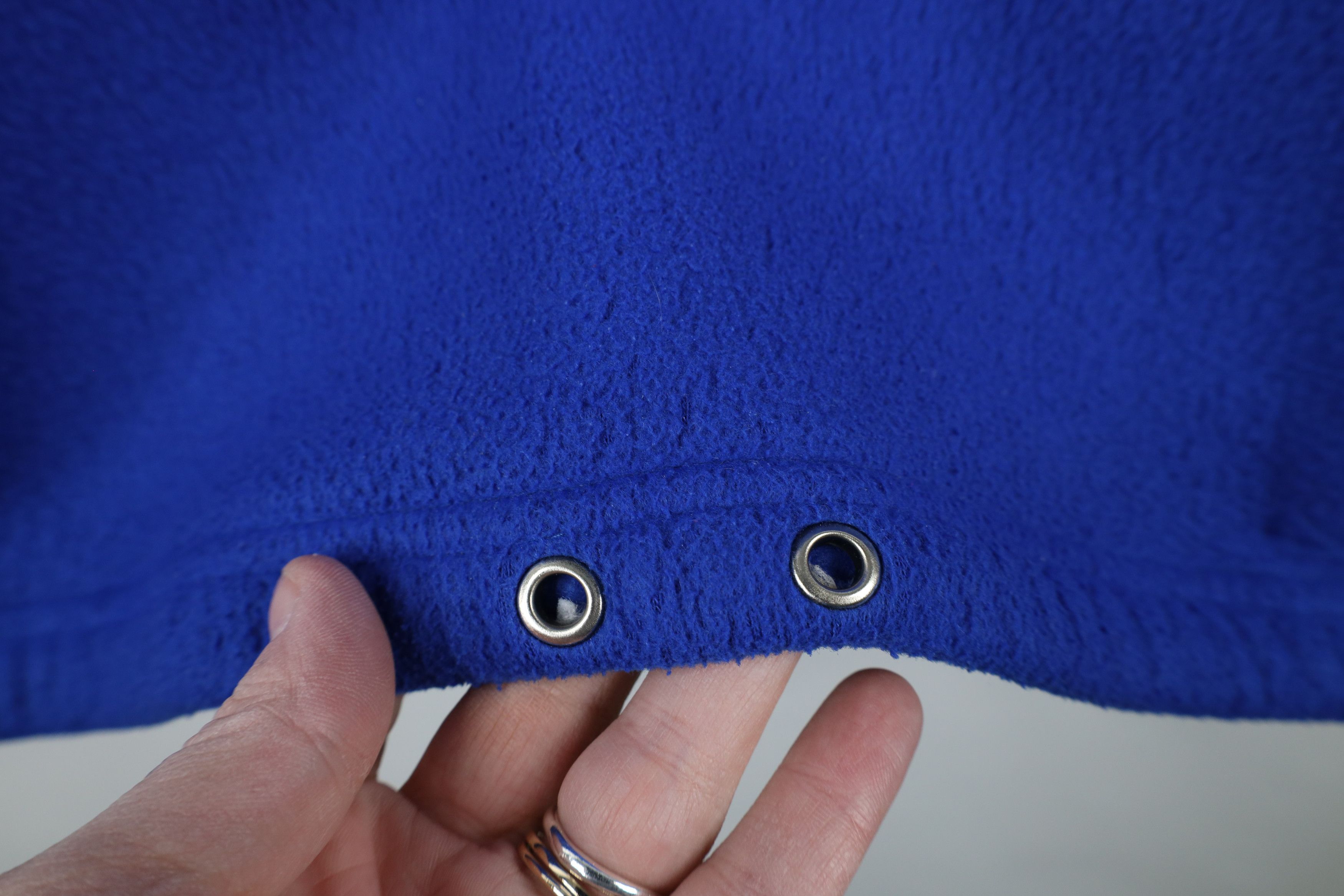 Vintage Vintage 90s Streetwear Blank Baggy Fleece Hoodie Sweatshirt Size US XXL / EU 58 / 5 - 4 Thumbnail