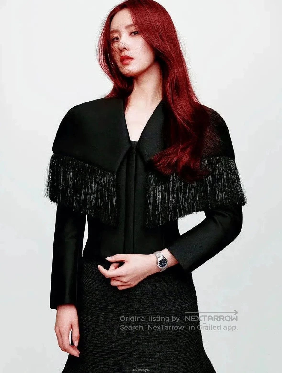 Loewe LOEWE Wool Silk Fringe Black Jacket. Size US S / EU 44-46 / 1 - 6 Thumbnail