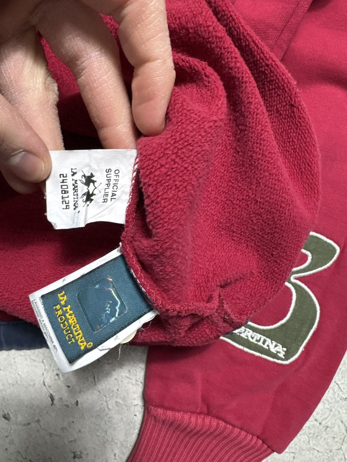 La Martina La Martina #3 Karakorum Rugby Sweatshirt Vintage Size M Size US M / EU 48-50 / 2 - 9 Thumbnail