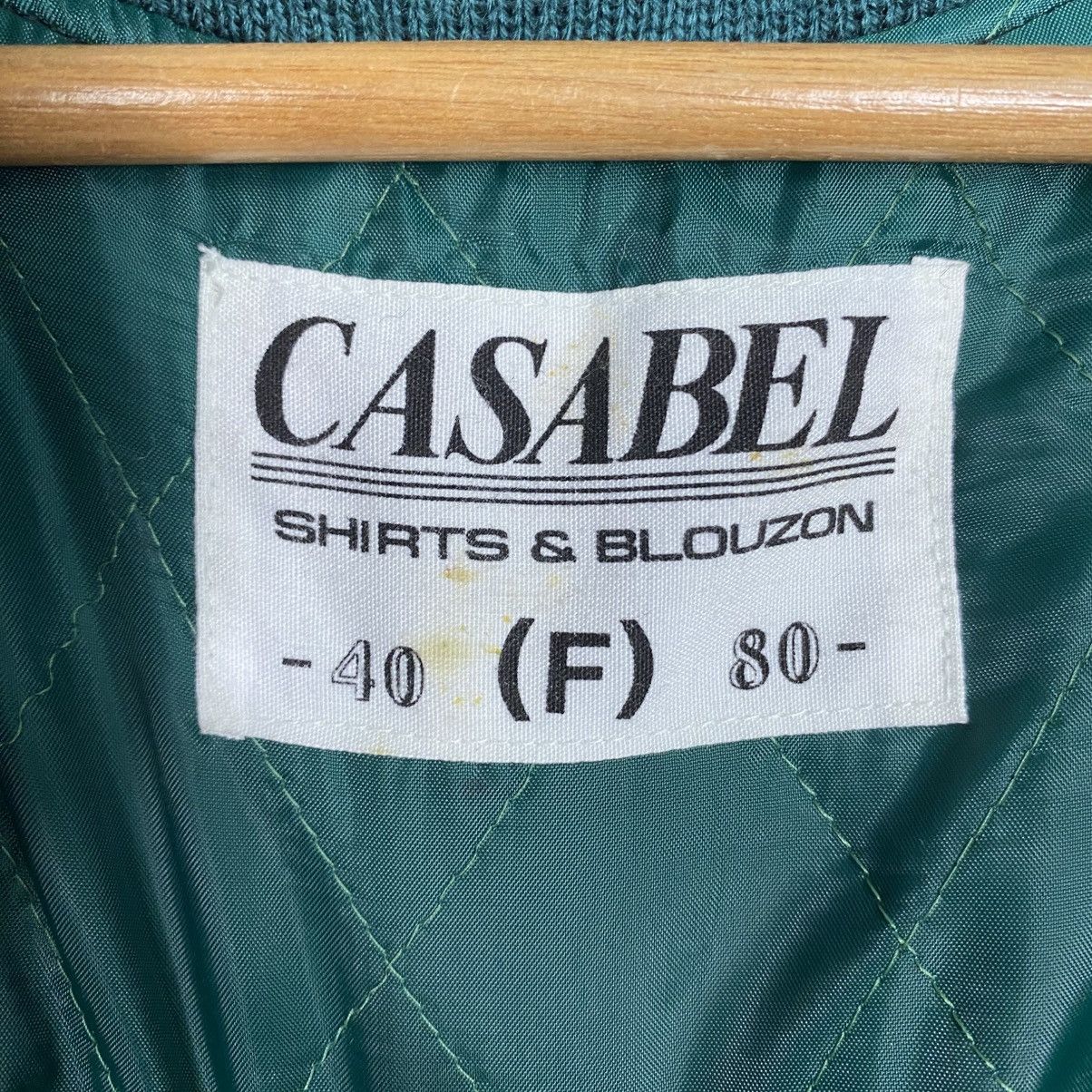 Japanese Brand 📌Vintage Bomber Jacket Wool Casabel Tartan Issey Miyake Size US M / EU 48-50 / 2 - 18 Thumbnail