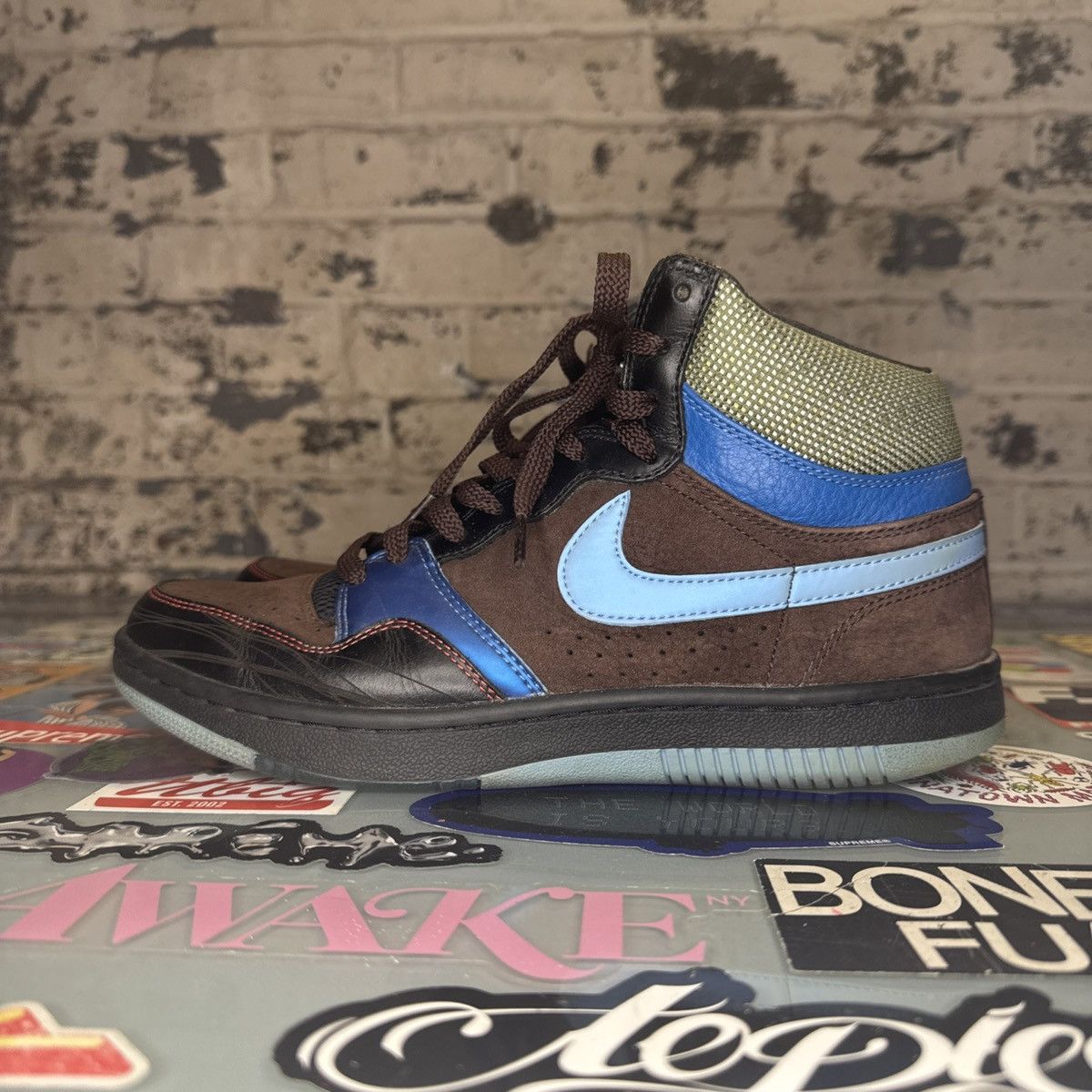 Nike Nike Court Force High Premium Cappuccino Sz 9.5 313941-241 Size US 9.5 / EU 42-43 - 1 Thumbnail