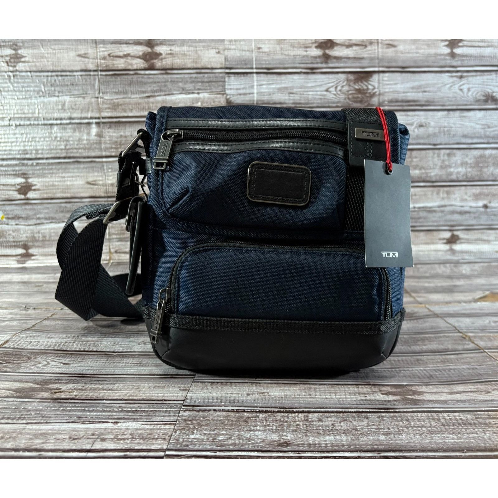 Tumi Tumi Fremont KERBY 9.5” Sling Crossbody Bag color NAVY BLUE Size ONE SIZE - 1 Thumbnail