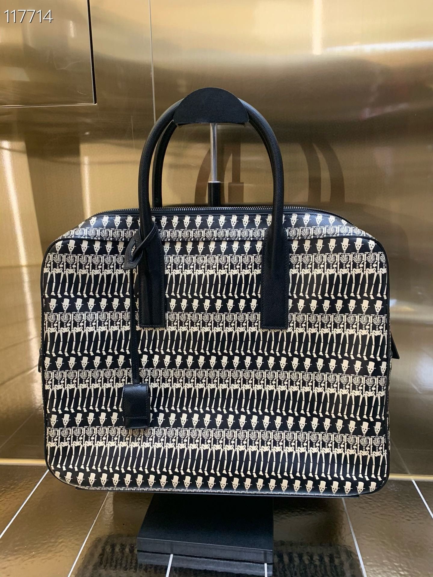 Yves Saint Laurent YSL 077694 v601 Runway Briefcase Size ONE SIZE - 1 Thumbnail