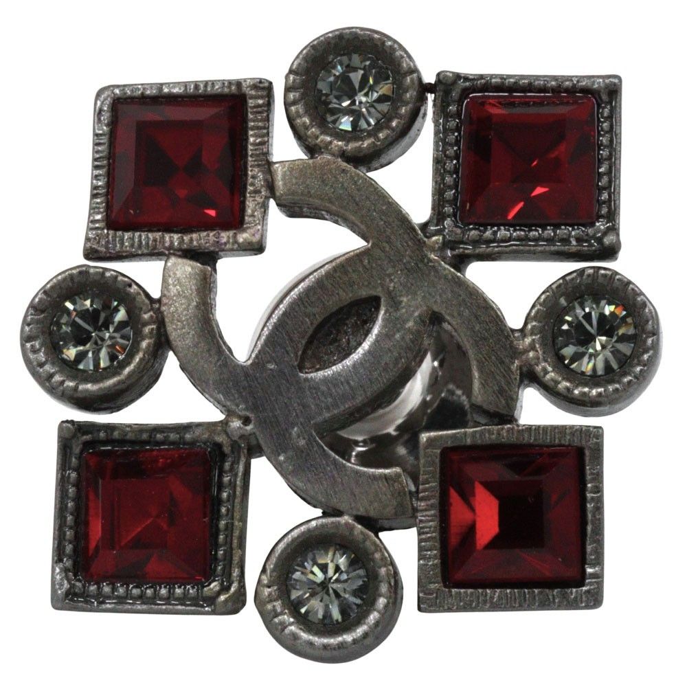 Chanel Chanel CC Pin Brooch Metal with Faux Pearls Size ONE SIZE - 1 Thumbnail